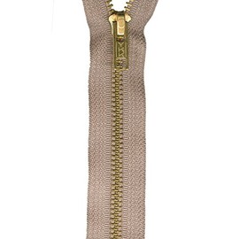 American & Efird Upholstery Zipper 27"-Beige