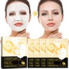 Advanced Snail Mucin Glass Glow Hydrogel Face Masks Skincare 4EA,