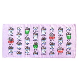 Okutani Corporation Oekaki Series Face Towel, Kappuramen, 100% Cotton
