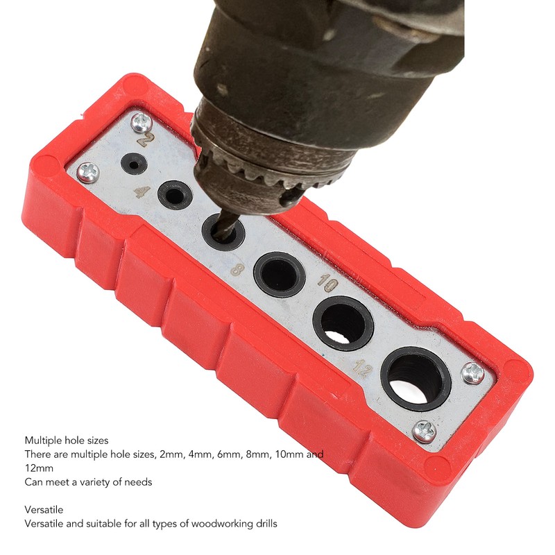 Woodworking Drill Guide Professional Precise Drilling Handheld Woodworking Dowel Jig