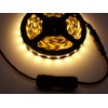 TronicsPros 2pcs LED Strip Light Inline On/Off Switch Cable DC