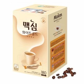 White Gold 화이트골드 커피믹스 180T 사무실커피 회사커피 White Gold Coffee Mix 180T Office Coffee Company Coffee