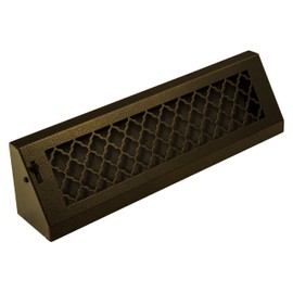 SteelCrest BTU18BBSORB Series Designer Baseboard Vent with Air-Volume Damper, Oil Rubbed Bronze