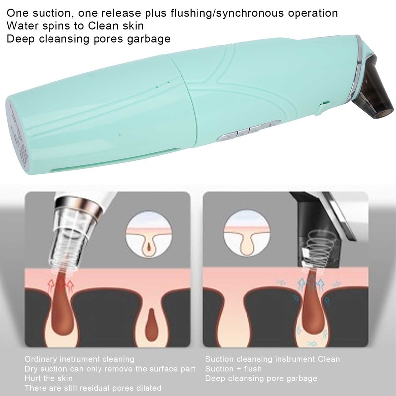Electric Hot Compress Blackhead Acne Removal Machine Face Pore Cleaner