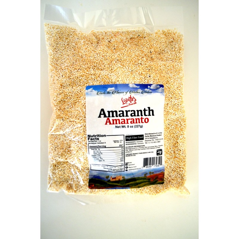 Lupitas Brand 3 pack Popped Amaranth (Amaranto) 8 oz 226