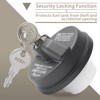 YIYANTO 7023550 Locking Fuel Tank Cap Replacement for Bobcat Excavators