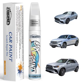 FIXEZPRO 922 Cirrus Silver Metallic Car Touch Up Paint for Mercedes-Benz, Color Match Auto Paint Repair Pen,Professional Car Scratch Repair Remover Pen Quick & Easy to Use
