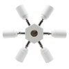 DiCUNO Light Socket Splitter 7 Way Adapter, 7 in 1