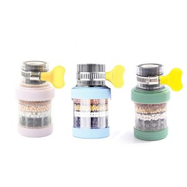 Andy's Orchids 3Pcs Faucet Mount Filters, Chlorine Reduction, Water Purification Unit, for Home Kitchen Bathroom Vanity Balcony