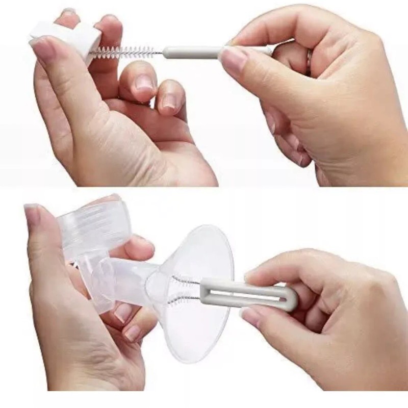 Boon Portable Bottle Brushes, Pump Cleaning & Drying Set