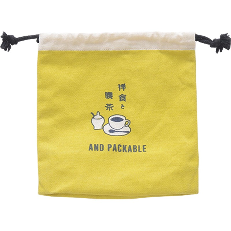 Techno Prime 74406 Drawstring Pouch, Small Pouch, 6.3 x 6.7