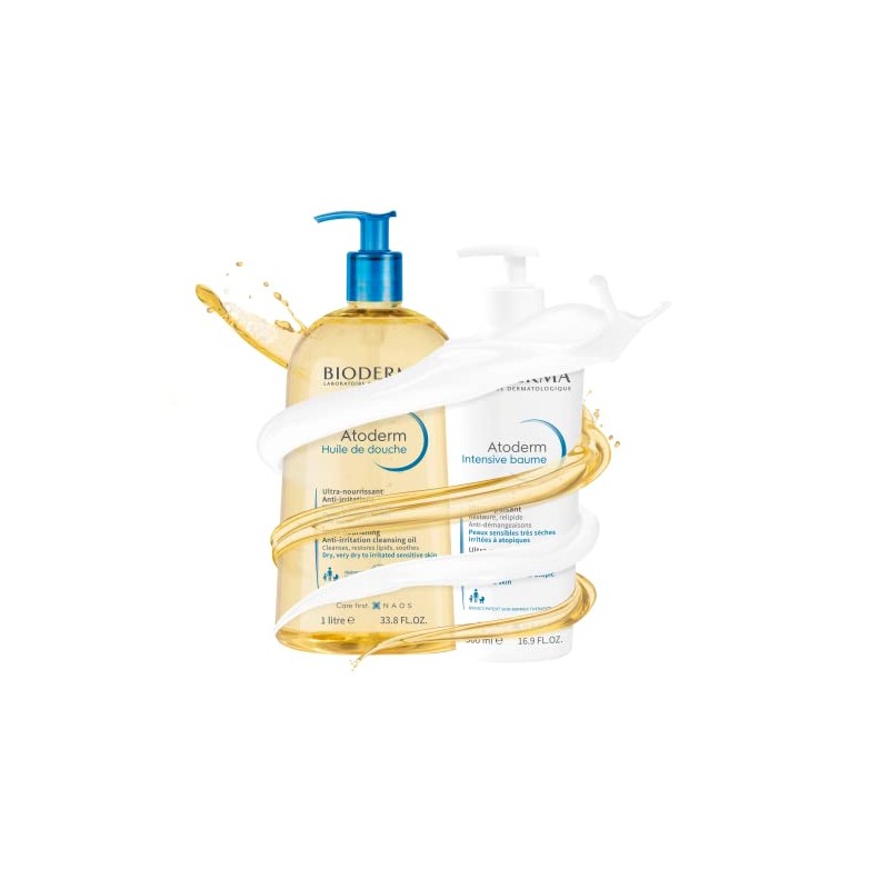 Bioderma. Atoderm Aceite ducha 1L Bioderma. Atoderm Intensive Balsamo 500ml