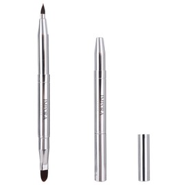 Retractable Lip Makeup Brush by Impora London. Perfect for Travel, Lightweight, Handbag Ready