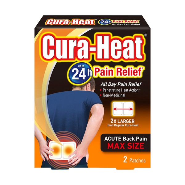 Cura-Heat Cura Heat Max, 2 Patches