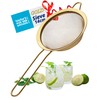Heavy-Duty 14cm Gold Colour Sieve - Fine Mesh Strainer with