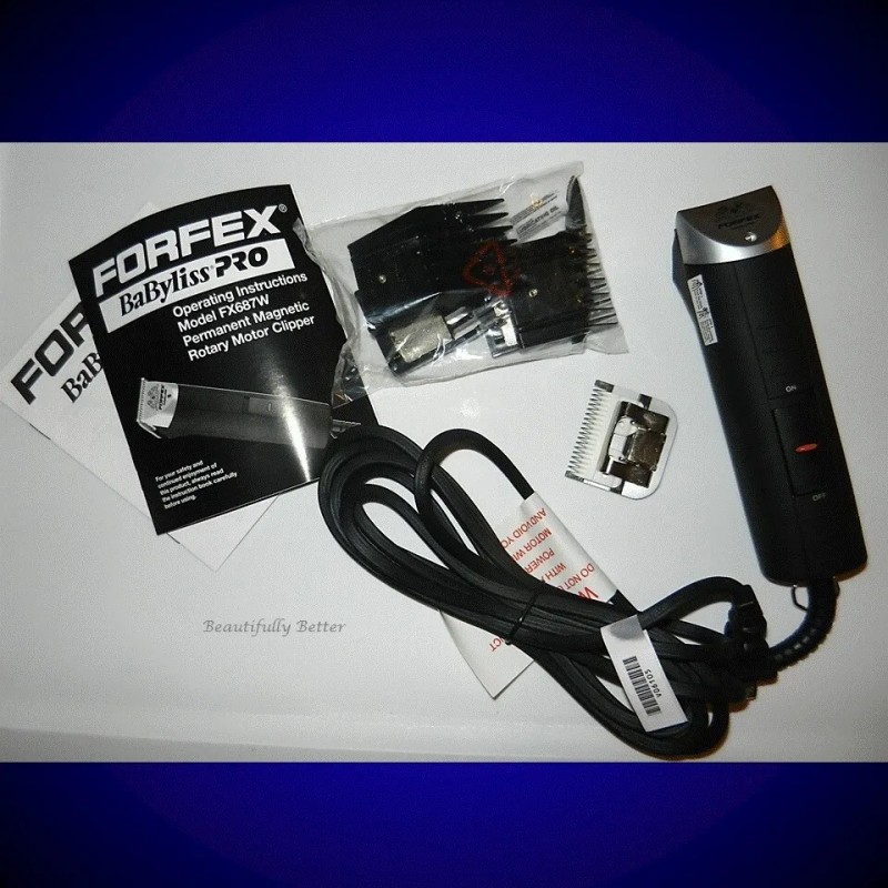 BABYLISS READ - BABYLISS FORFEX 687 PROFESSIONAL DETACHABLE BLADE CERAMIC