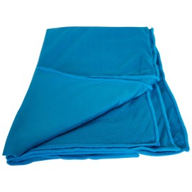 Trespass Tredt COMPATTO Quick Dry Ultrafine Microfibre Towel, 60cm x 120cm - Blue, Each