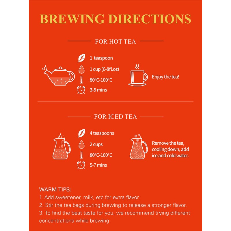 GLDNT Organic Lapsang Souchong Tea, Chinese Smoked Organic Black Tea