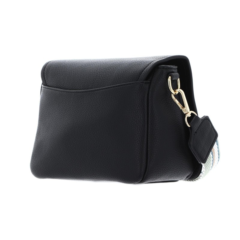 Seidenfelt Svedala Small Shoulder Bag 23 cm Black, Black /