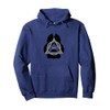 Theta Delta Symbol with Paw of a Fox Therian Pullover