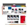 Marabu Glas Art Paint Assortment - Carmine Red, Light Green,