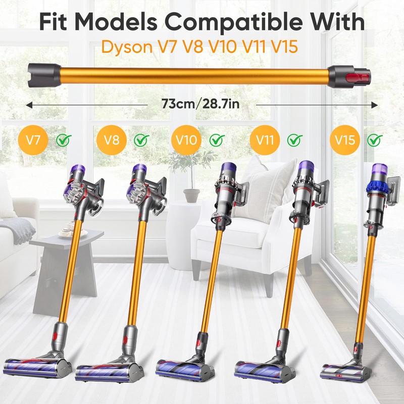 LBLVBNEWD Replacement Wand Quick Release Wand Compatible with Dyson V7
