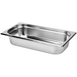 Yato professional stainless steel GN Gastronorm GN 1/3 Size Assortment 20 also Lid Gastronorm Container Kit [Height: 65 mm)