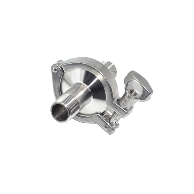Beduan Stainless Steel 3/4 Inch NPT Male Threaded Sanitary Pipe