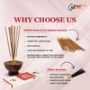 Giftbrit Red Rose Natural & Herbal Incense Sticks 100 Sticks
