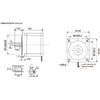 Nema 34 Stepper Motor 5.5A 4.5Nm (640 oz-in) 80mm Length