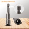 TXXATX 12 Piece Hex Bit Set Magnets Socket Wrench 8