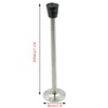 Rannb Long Door Stopper Wall Mount Doorstop with Rubber Tip