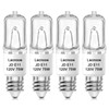 E11 Bulb, JDE11 120V 75W Halogen Light Bulbs, T4 Mini