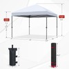 ABCCANOPY 10x10 Pop Up Canopy - Outdoor Patio Portable Canopy