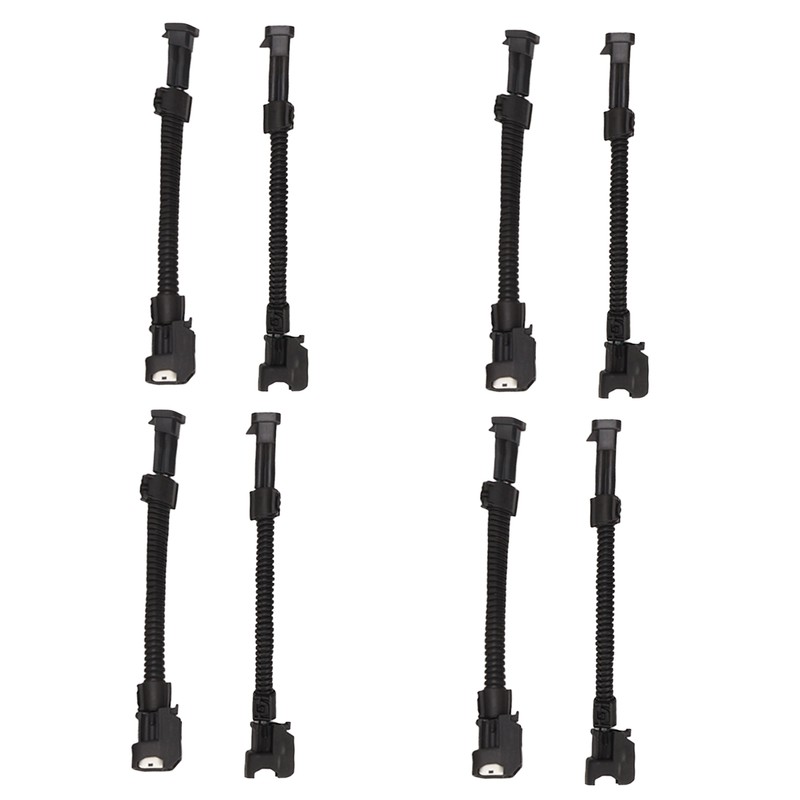 8Pcs Fuel Injector Wiring Adapter for Delphi LQ4 LQ9 4.8