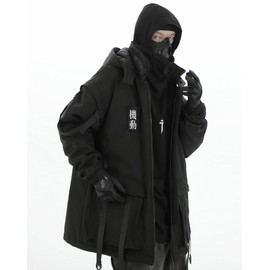 MFCT Japanese Streetwear Techwear Men's Parka Winter Coats