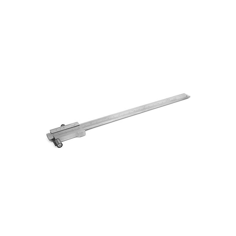 LiebeWH Stainless Steel Vernier Caliper, 0-200mm, ±0.05mm, 2 Units, Carbide