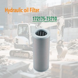 172175-73710 Hydraulic filter Compatible with yanmar Vio20-3 Vio22-6 Vio25 Vio30-6 Vio50-3 Vio50-6 Vio55-5B, SV55 SK30 SK35 Hydraulic return oil Filter PE-1586,H-5634,PR50V00002P1,SH60026, HY9658