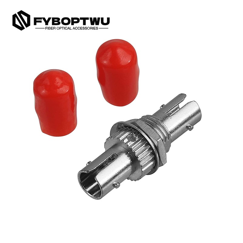 fyboptwu - 200 pcs ST to ST Fiber Optic Coupler
