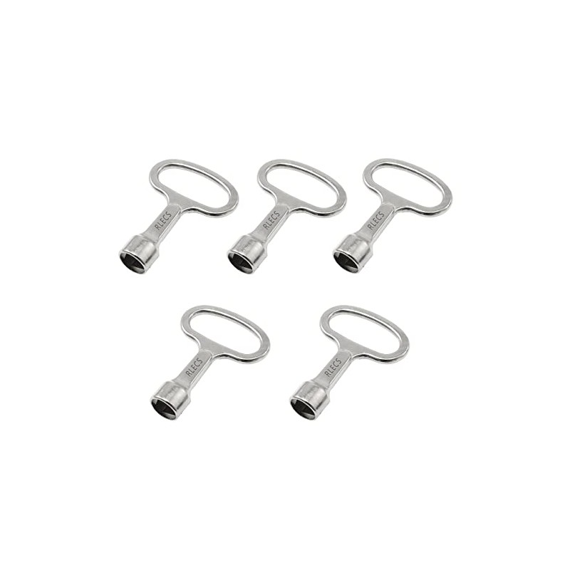 RLECS 5pcs Triangle Cabinet Spanner Key Locks for Drawer, Switch