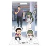 Seniors are a story about juniors acrylic stand with postcard