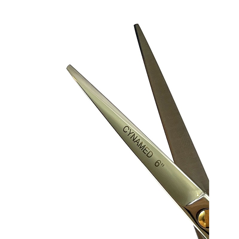 German Professional Barber Scissors Shears With Polished Finish Size 6