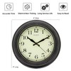 OCEST 9-Inch Retro Wall Clock, Easy to Read, Large Display,
