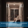 Motion Sensor Light Bulb, LED Recessed Ceiling Light, 5 in.