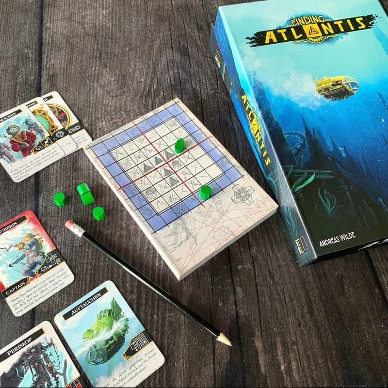 HYBR Finding Atlantis - the competitive exploration game for 1-4