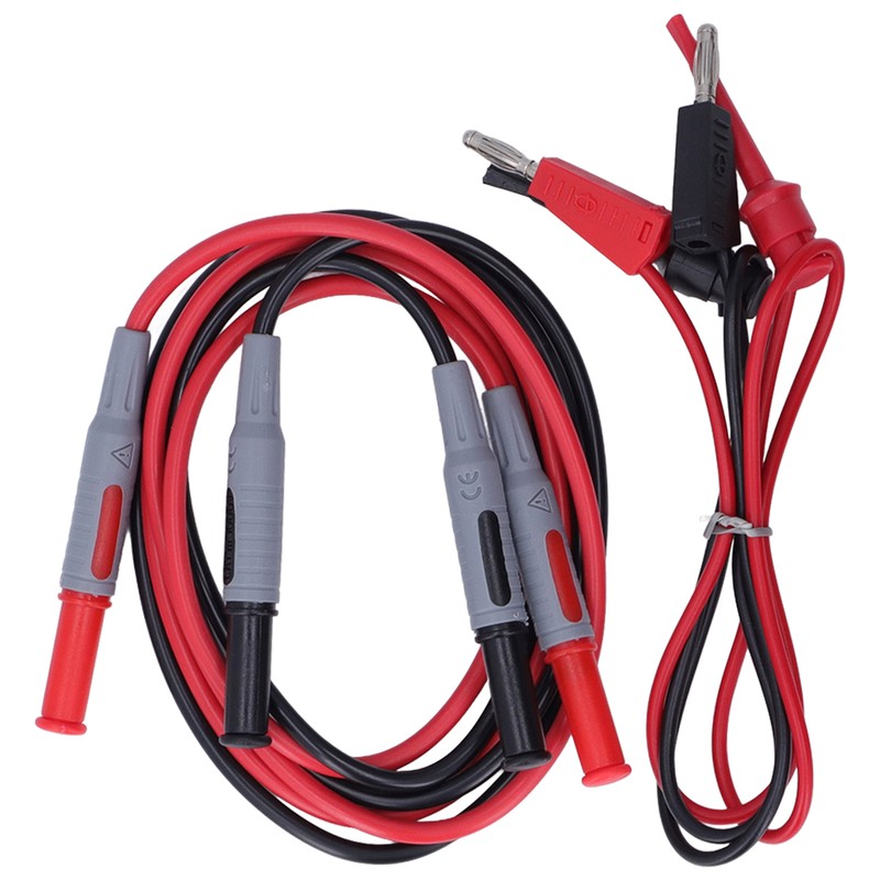Multimeter Test Kit Connecting Leads Testing Hooks Crocodile Clips Meter
