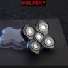 5 Blades Magnetic Shaver Head for SKULL SHAVER, SOLASKY Magnetic