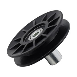 Notonmek V-Groove Idler Pulley 532407287 407287 Compatible with Husqvarna Craftsman AYP Poulan Ariens Dixon Lawn Mower Replace 407287 532407287