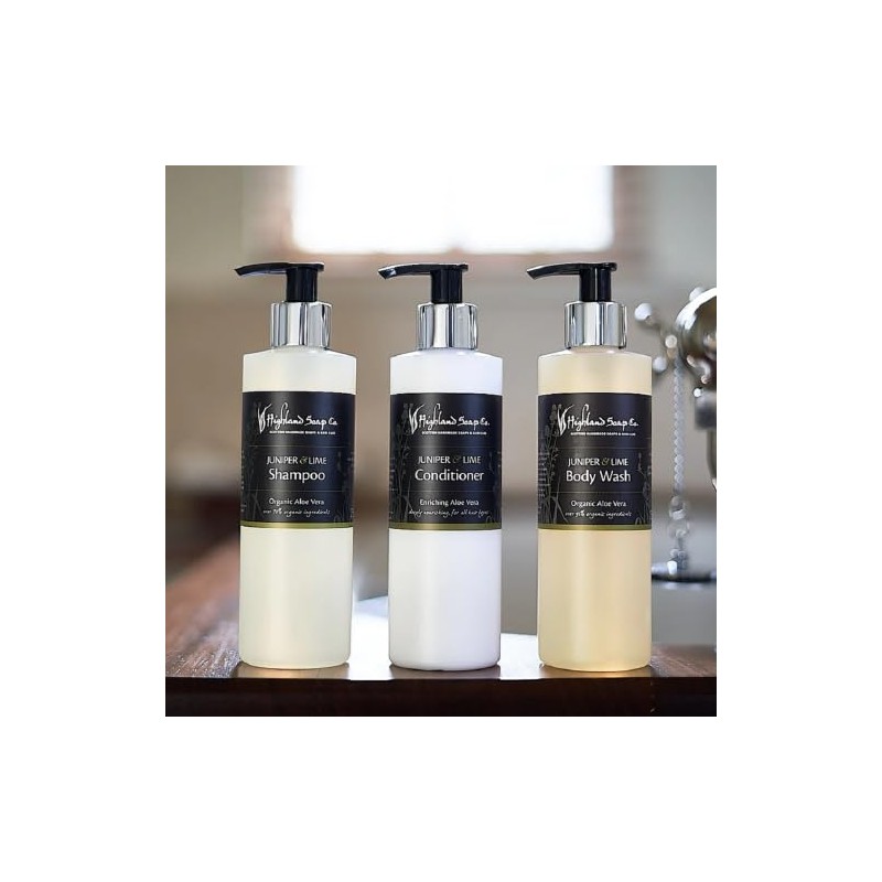 The Highland Soap Company Juniper & Lime Shower Gel 250