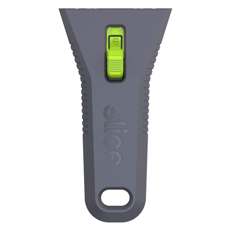 10593 Utility Scraper, Self-Retracting Ceramic Blade, Rust Free, Finger Friendly,